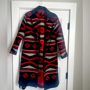 Pendleton. Women’s small long wool coat.